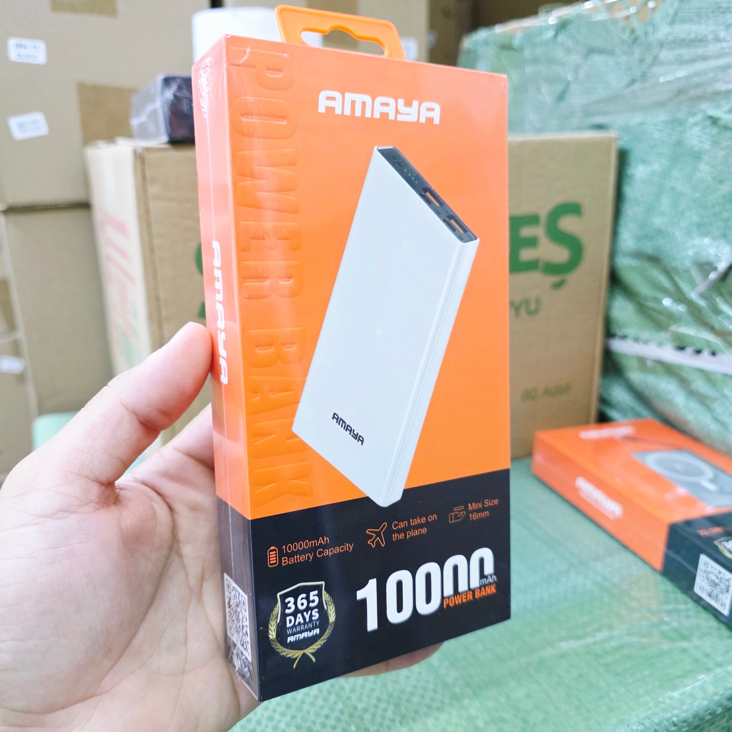 10000 mah ince 16mm uçak seyahati için uygun çift usb çıkışlı powerbank b03 - P2B