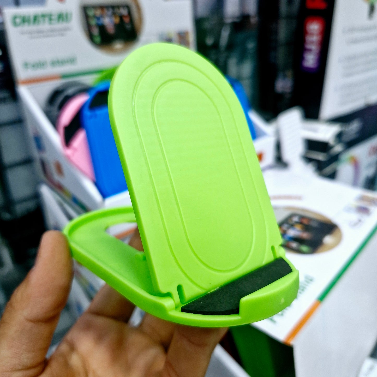 24 adet fold stand masa üstü katlanabilir telefon stand