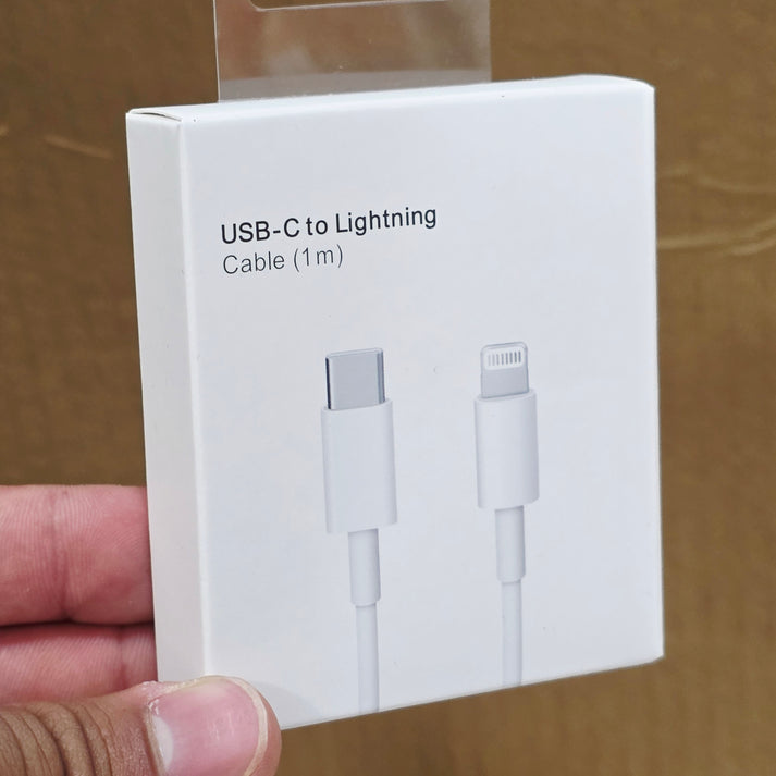 Logosuz typeC to Lightning 1 metre şarj kablo - S3W