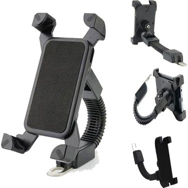 Motosiklet ayna yerine takılan 360 derece döner vakumlu telefon tutucu - R1D - KolayMagza