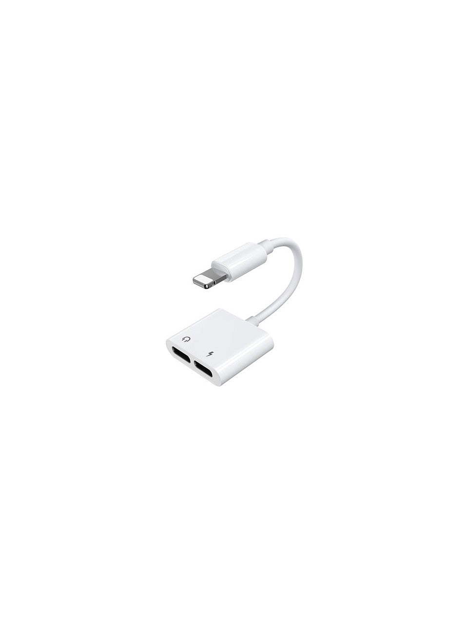 Lightning 2si1 lightning ve 3,5mm jak 2li dönüştürücü - D1G - KolayMagza