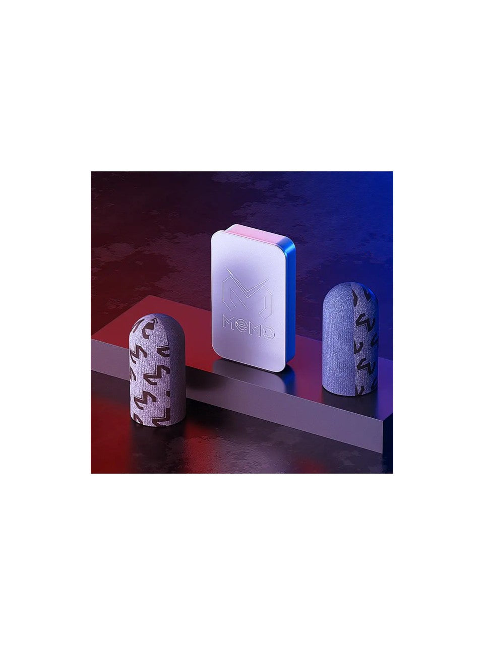 Memo sweat-proof durable fiber gaming finger 1 pair - G2O