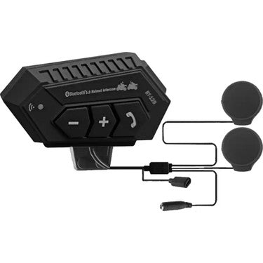 Universal waterproof helmet intercom bluetooth headset with microphone bt-12b - G2N