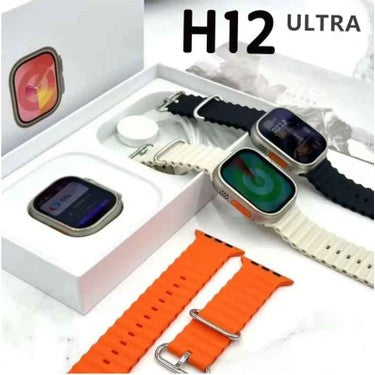 H12 ultra 49mm akıllı saat - büyük ekran, yüksek performans ve şık tasarım - A1J - KolayMagza