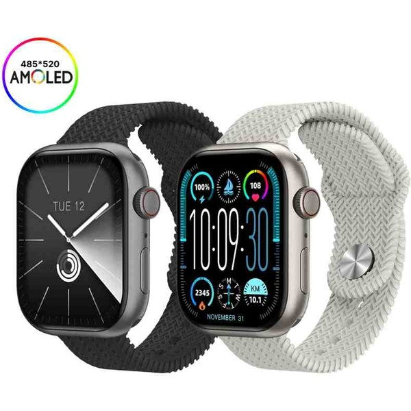 HK9 Pro+ AMOLED 2.02” Smartwatch – Huge Display, Superior Performance and Stylish Design - A1Q