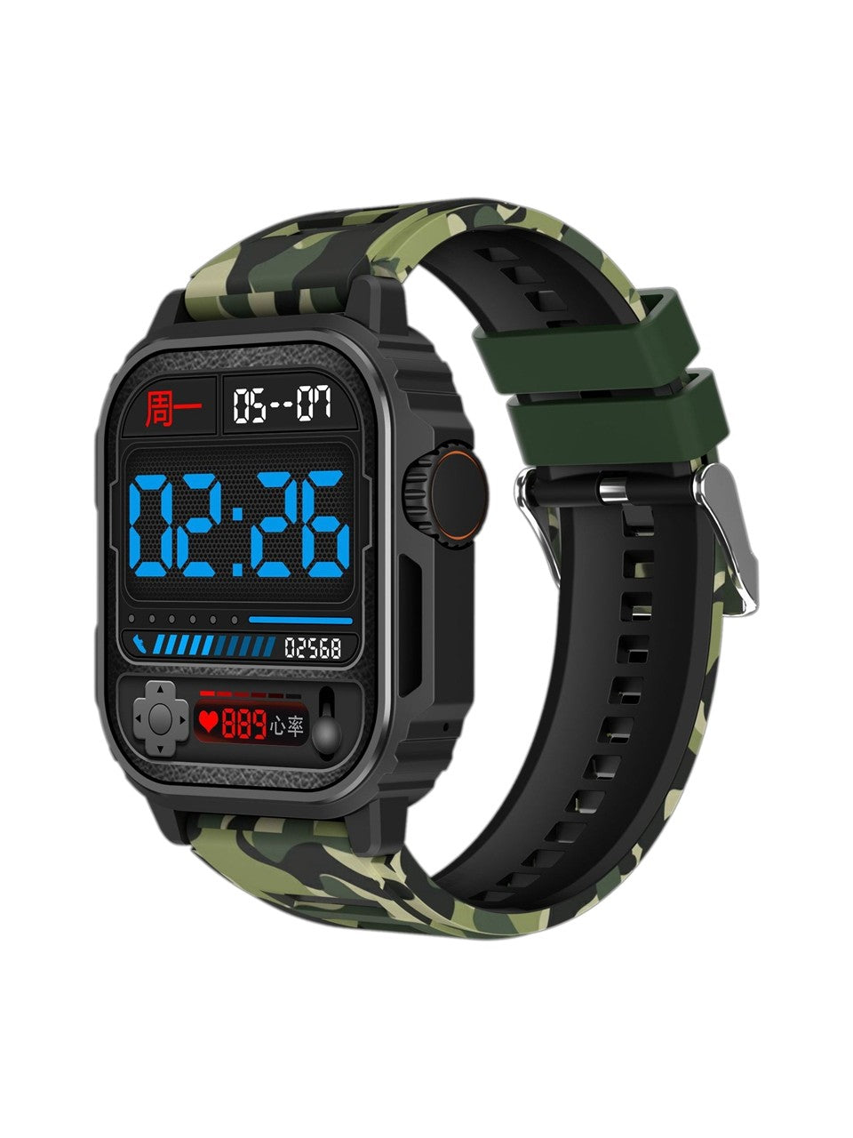 T11 Tank 49mm 2.1” Dayanıklı Akıllı Saat – iOS & Android Uyumlu