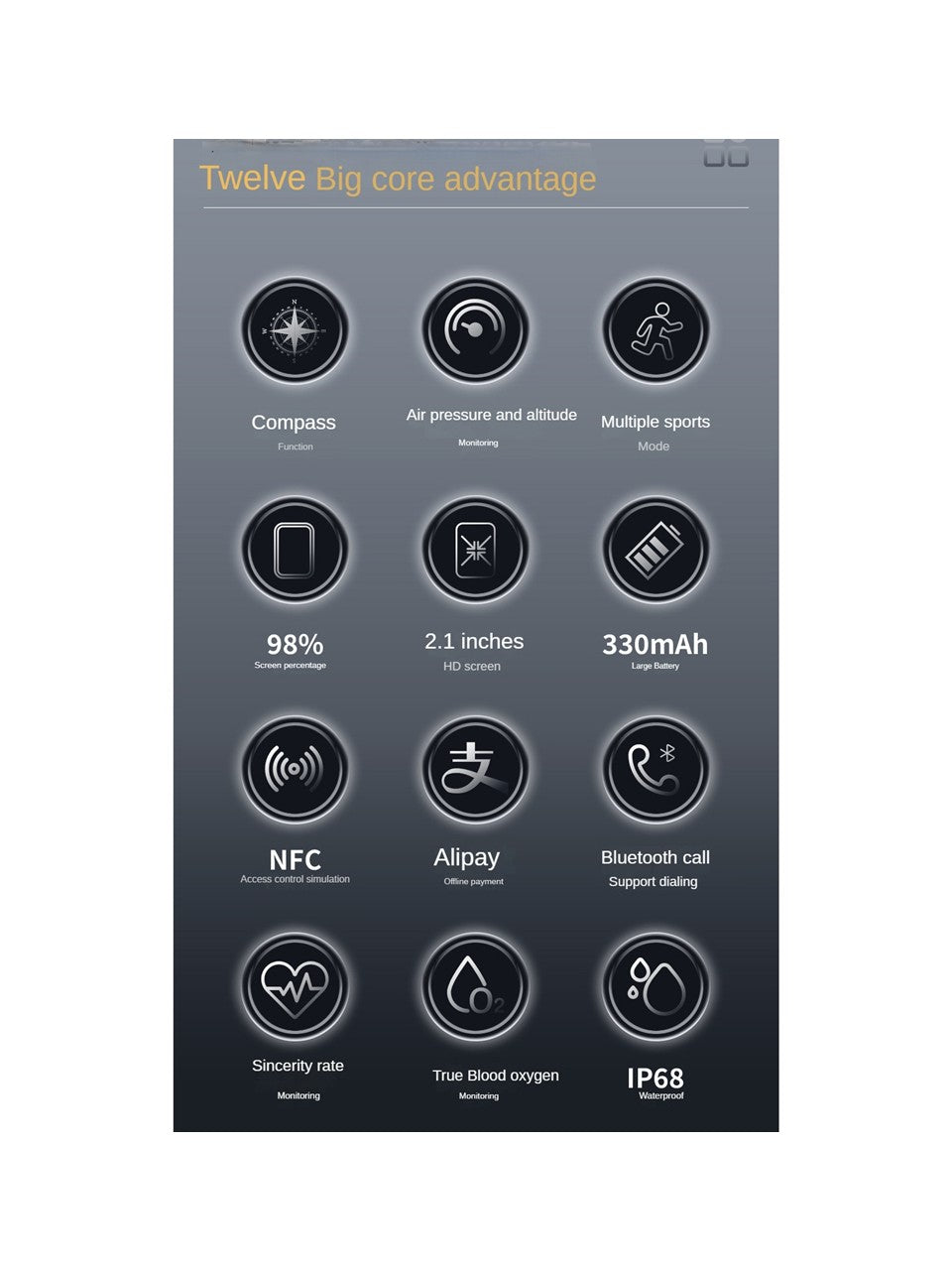 T11 Tank 49mm 2.1” Dayanıklı Akıllı Saat – iOS & Android Uyumlu