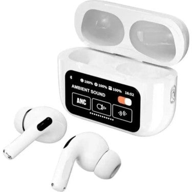 A9 pro ekranlı anc/enc modlu dokunmatik kulak içi bluetooth kulaklık - B2M - KolayMagza