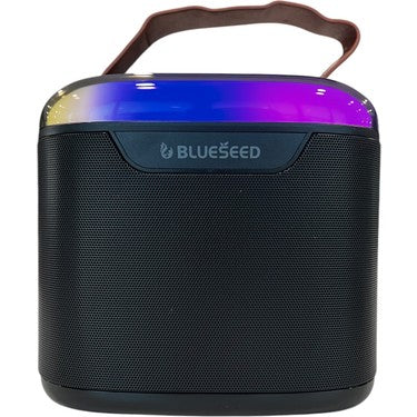 Blueseed bs-601 karaoke bluetooth speaker | dual microphone, loud sound and colorful led lights - H2M