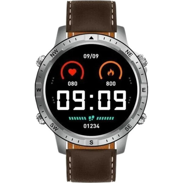 HK29 Hero Amoled Ekran Yuvarlak Akıllı Saat Navigasyon Bluetooth Çağrı Android Ios Uyumlu Saat - A3C