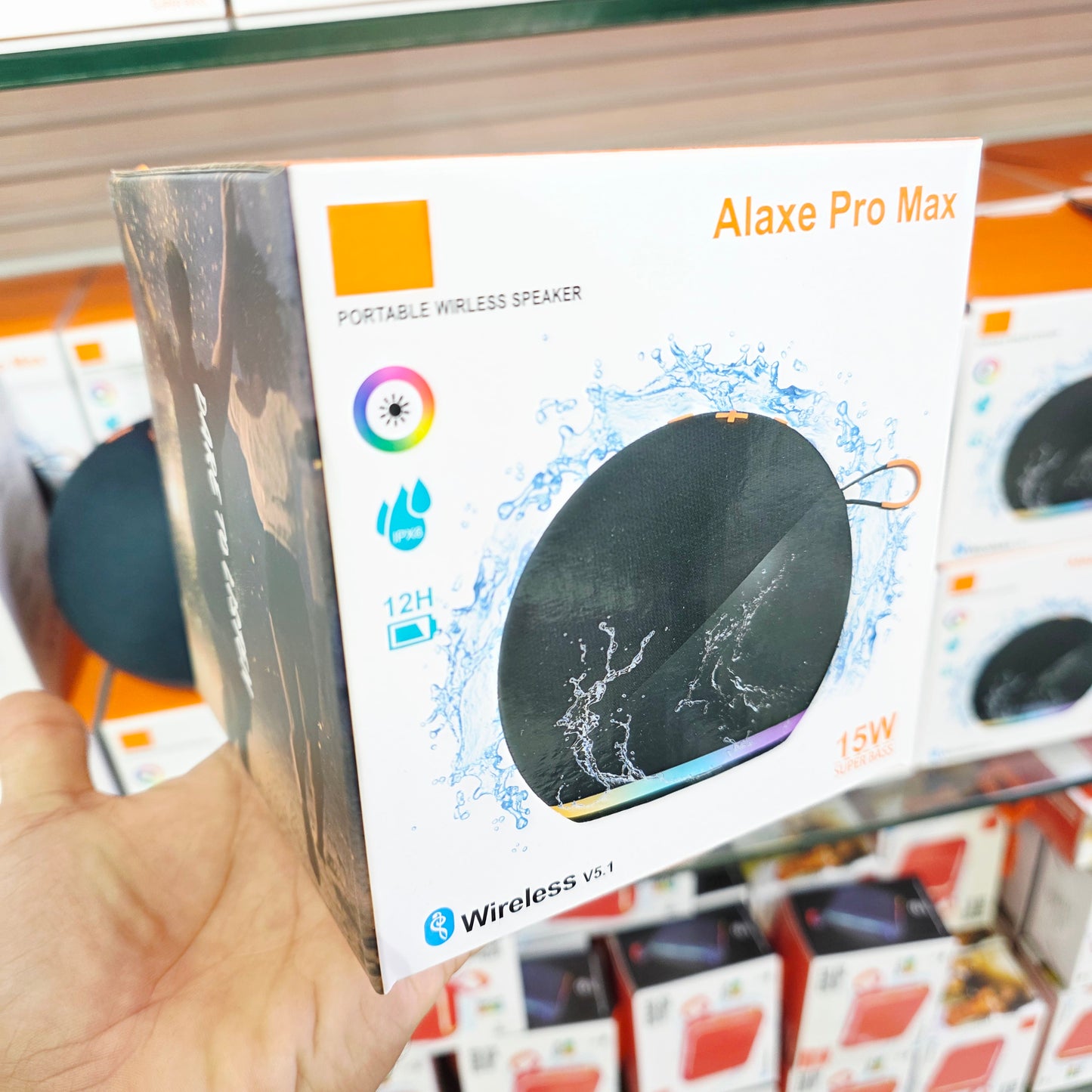 Alexa pro max ev masaüstü kablosuz taşınabilir LED rgb ışıklı 10 metre menzilli suya dayanıklı 12 saat pil ömürlü şarj edilebilir 15W 5,1v bluetooth hoparlör - H3T