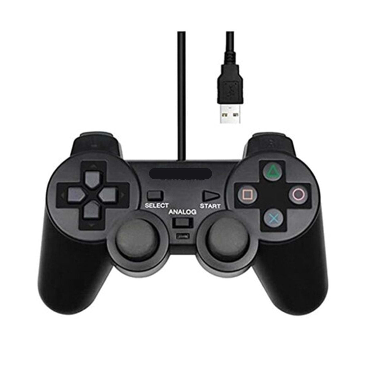 Usb girişli kablolu gamepad joystick titreşimli analog oyun kolu bilgisayar ve pc için - G6E