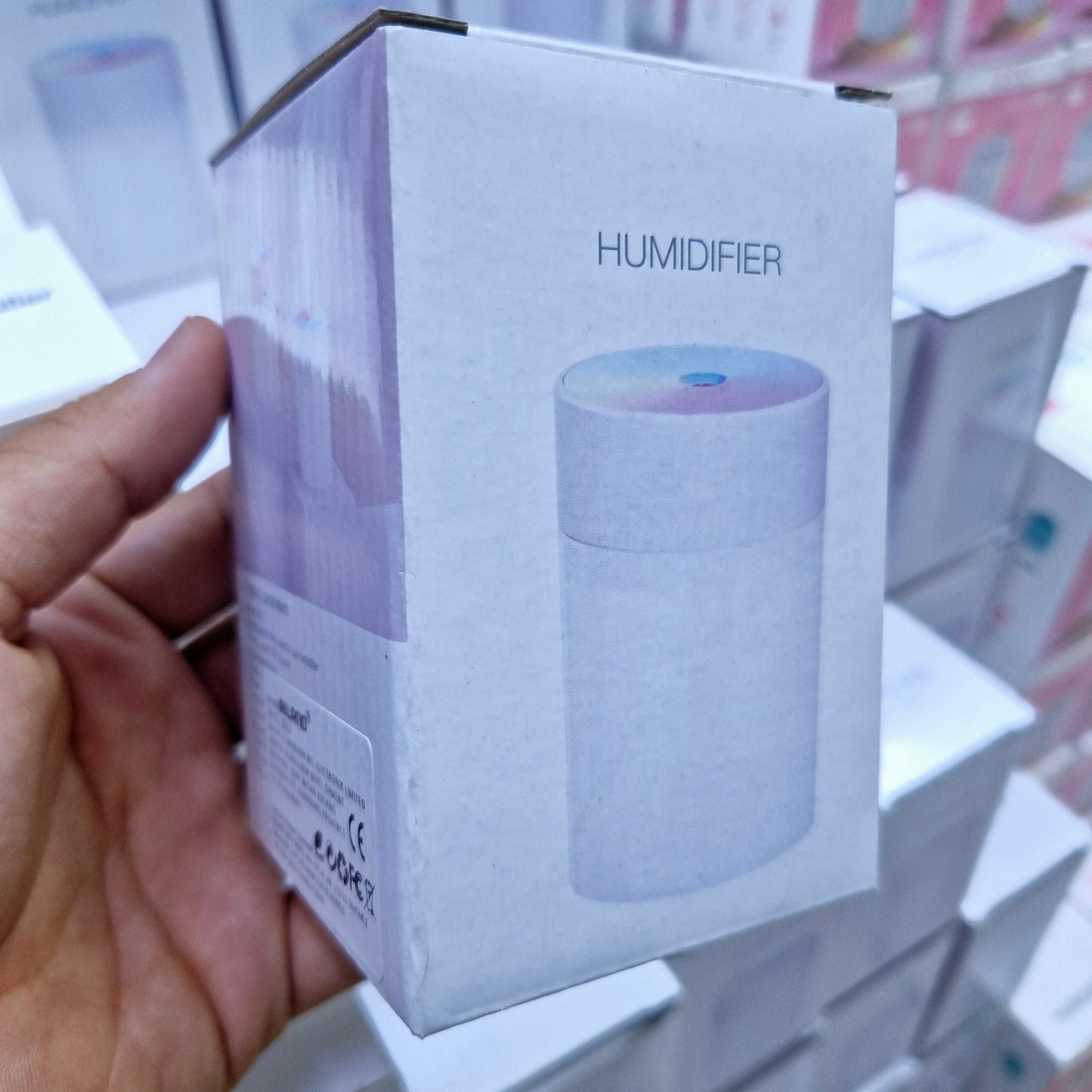 H2O 400ml Taşınabilir Hava Nemlendirici | Buhar Makinesi & Aroma Difüzörü | Sessiz ve Etkili Nemlendirme