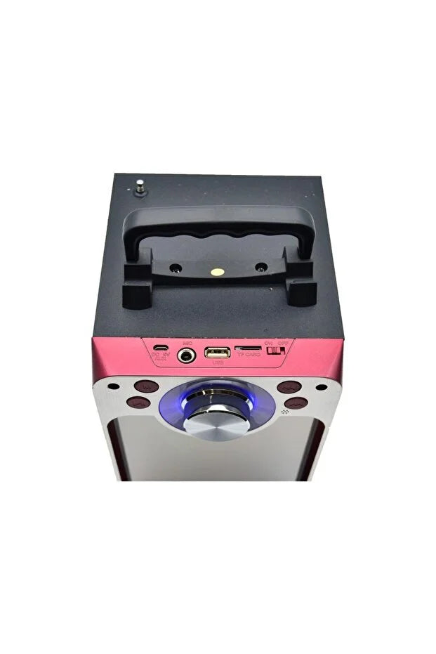 Kbroad kts-882s bluetooth speaker | loud portable karaoke party speaker with wireless microphone - H2N