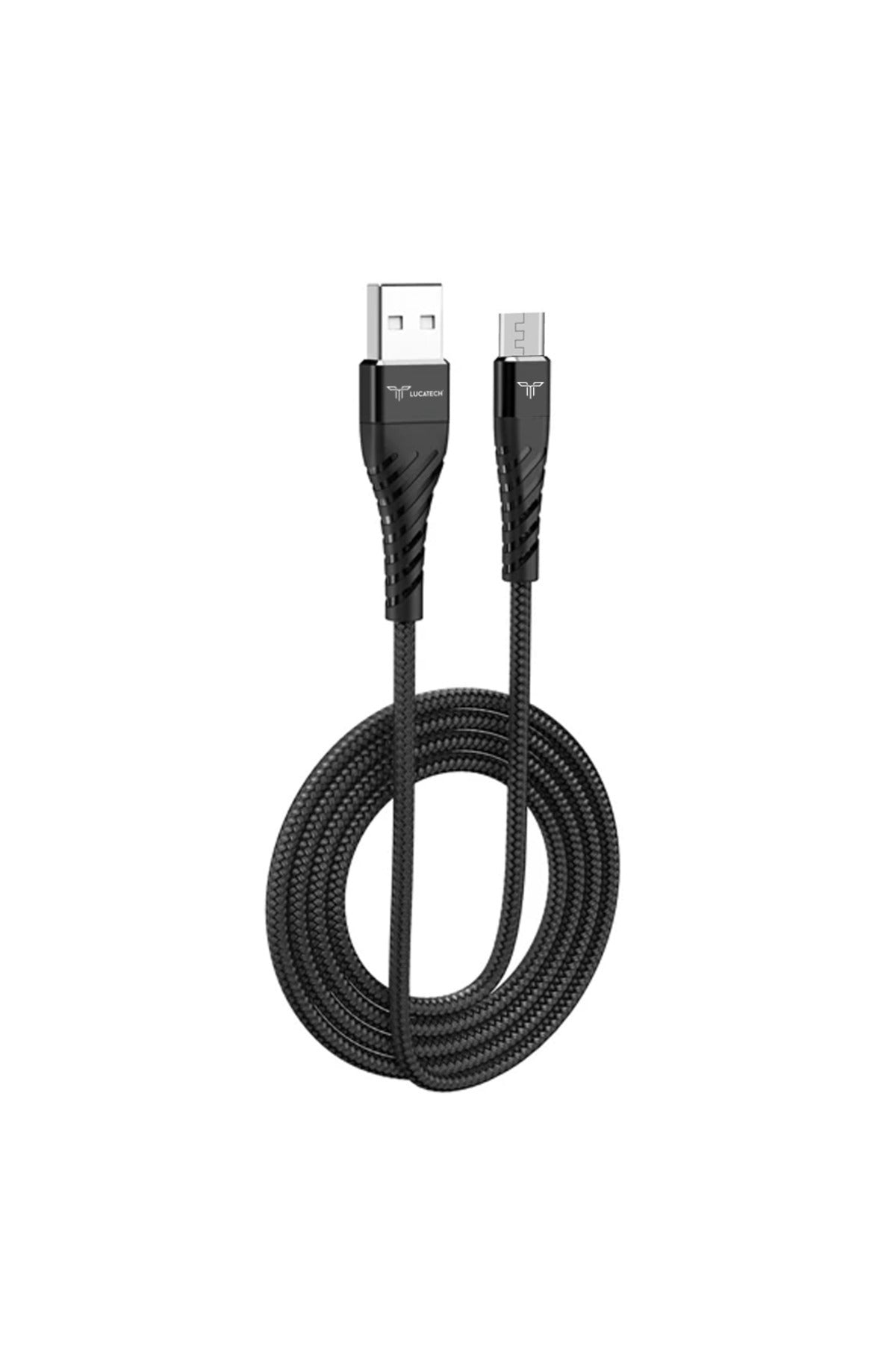 Lk-227 usb mikro örgülü hasır şarj kablosu 4,6A 25W