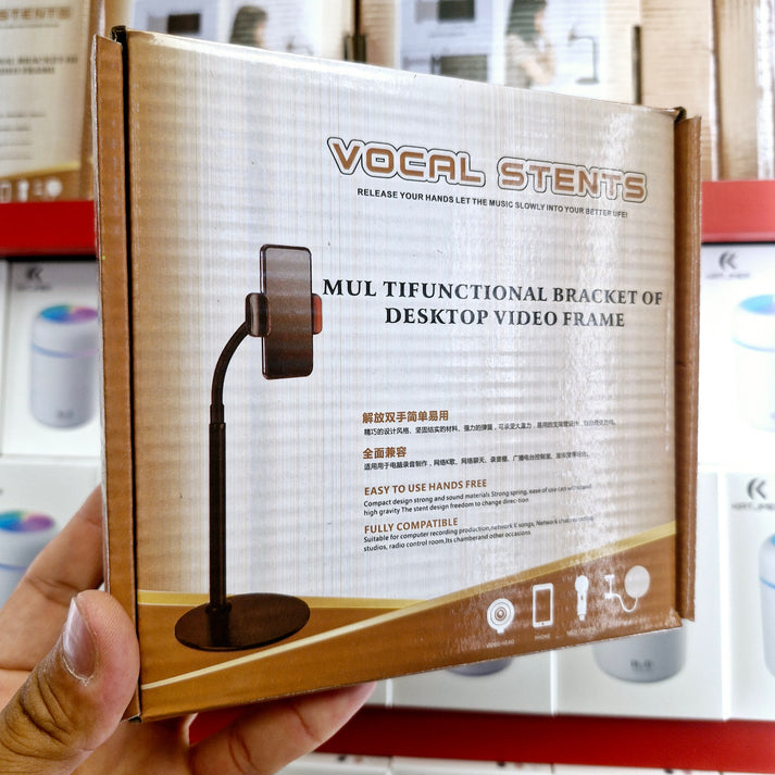 Adjustable phone holder with desktop stick j5 - N1M
