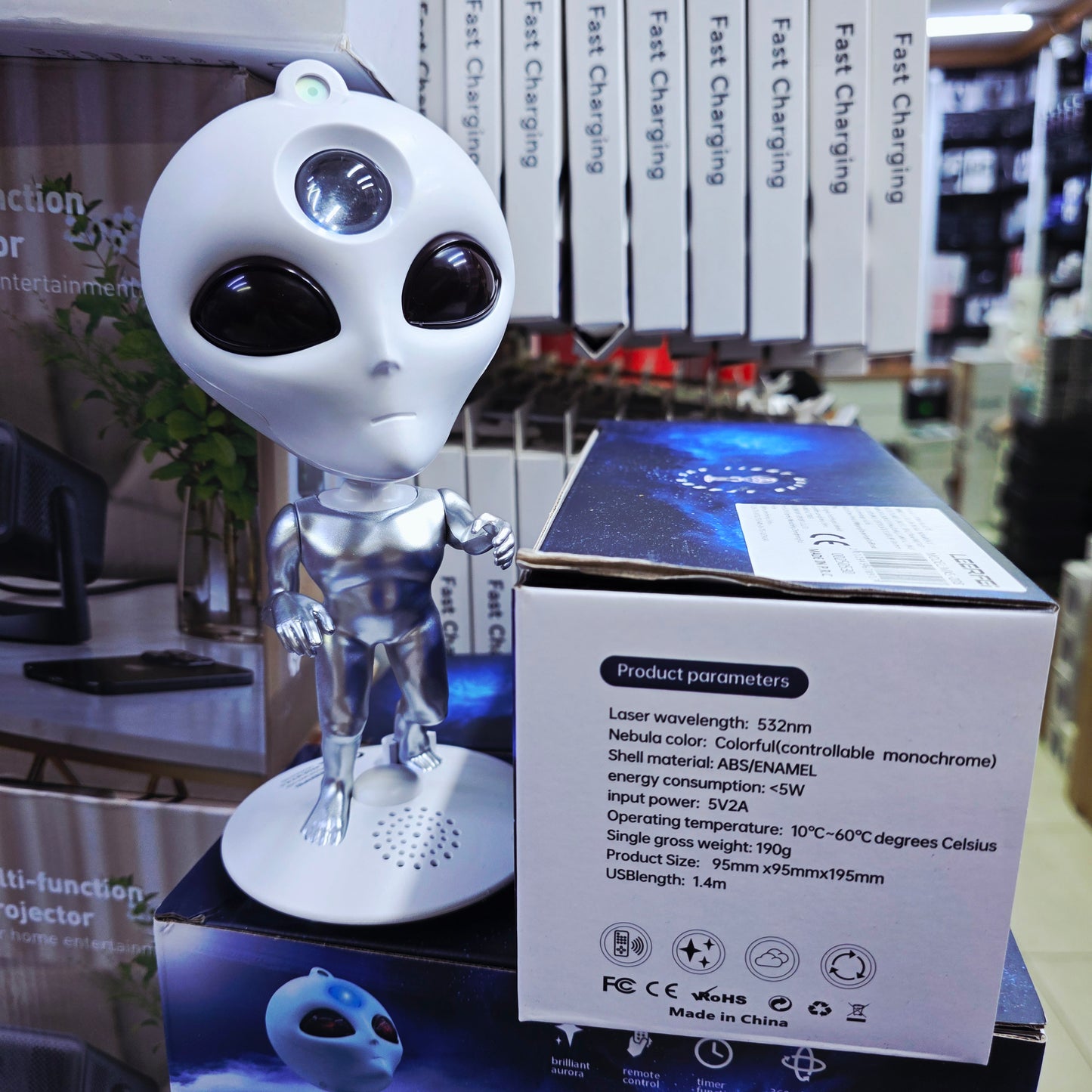 MXS-008 FM UZAYLI ASTRONOT LED GLAXY PROJEKTÖR - G5N