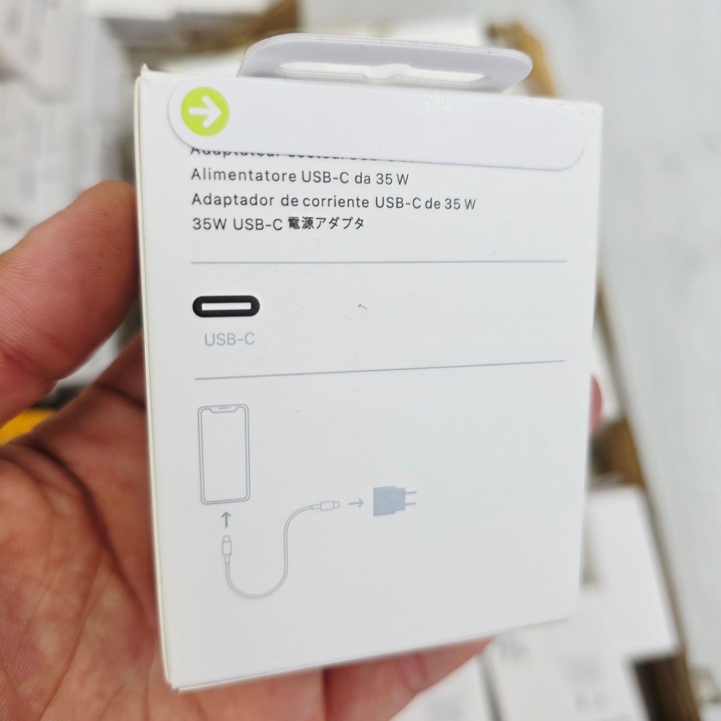 Aple 35w typec çıkışlı hızlı şarj adaptör başlığı 16 pro max ios uyumlu - S3Q