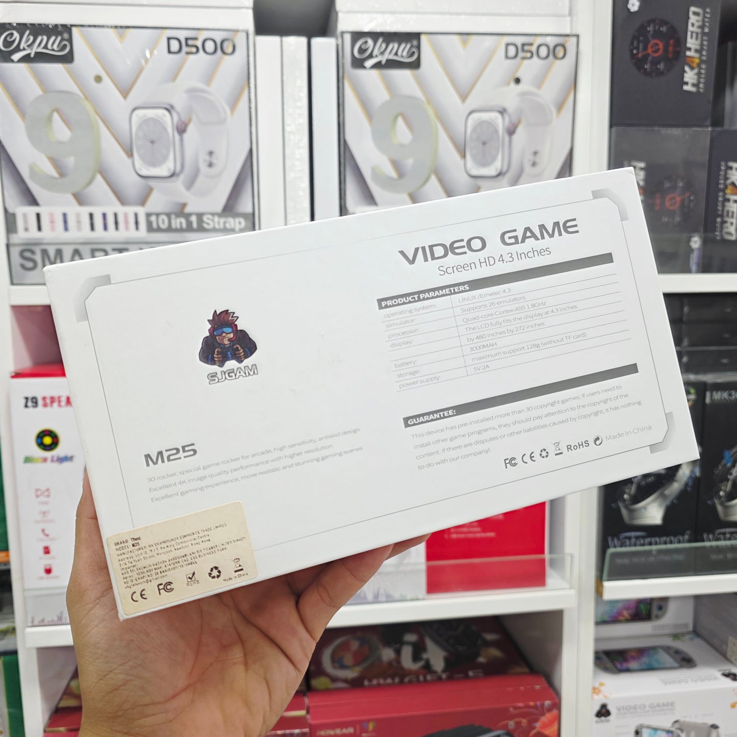 Sjgam M25 Taşınabilir Oyun Konsolu 25 Emülatör 4.3 Inç Ekran 3d Atari Oyunları Pes 2023 Gta Vice 64 gb hdmi çıkışlı oyun konsolu - G6N