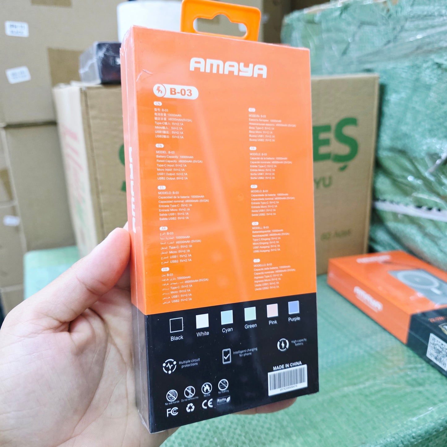10000 mah ince 16mm uçak seyahati için uygun çift usb çıkışlı powerbank b03 - P2B