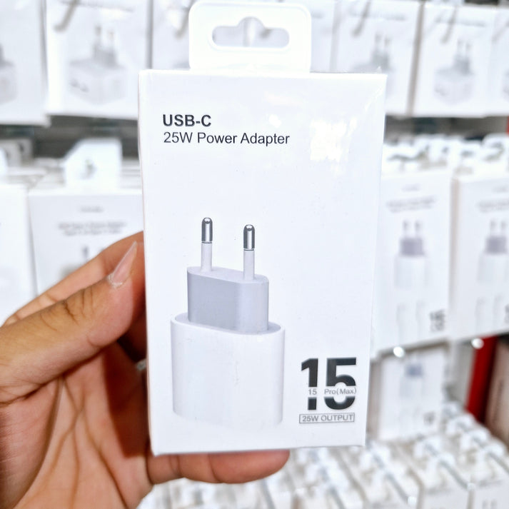Logosuz 25w typeC çıkışlı ios uyumlu hızlı şarj adaptör başlık - S1F - KolayMagza