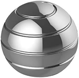 Decompression gyro ball – 1.77 inch spiral groove rotating office stress reliever – G3E
