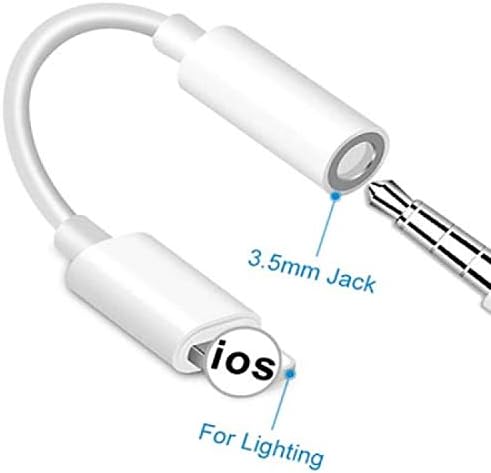 محول سماعة رأس من Lightning إلى aux jack 3.5mm مع بلوتوث
