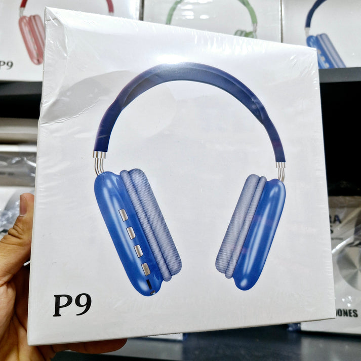 P9 adjustable memory card aux supported ios android compatible bluetooth headset - U1D