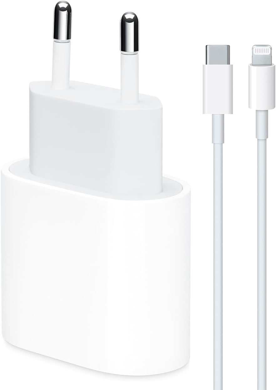 aple 20W usbC adaptörü ve 1m usbC lightning PD kablo şarj seti