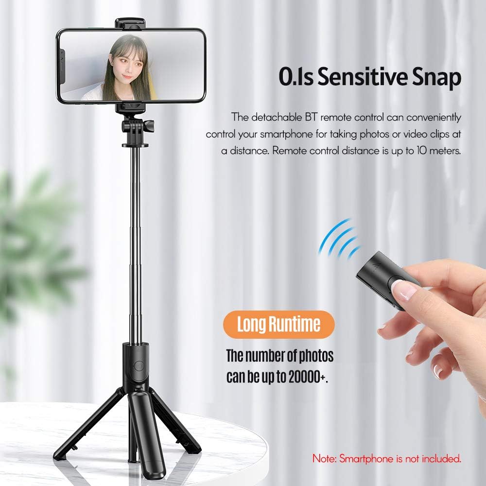 S03 selfie stick adjustable stand with remote control - G2Q