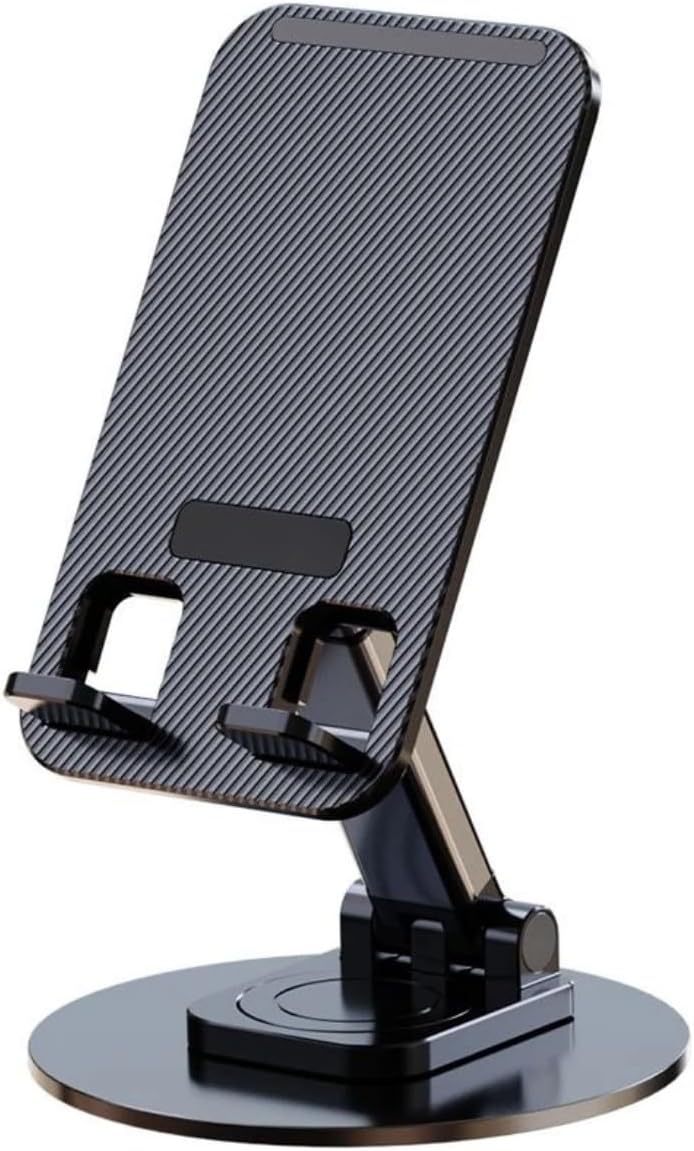 360 degree rotating desktop adjustable plastic phone stand - N1F