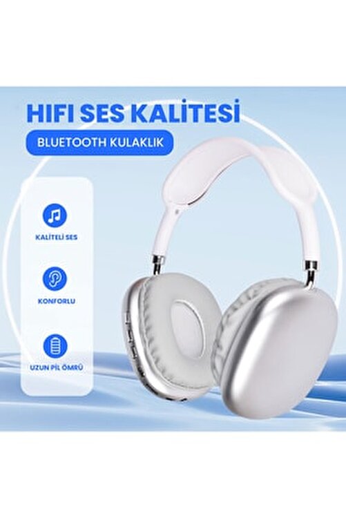 P9 adjustable memory card aux supported ios android compatible bluetooth headset - U1D