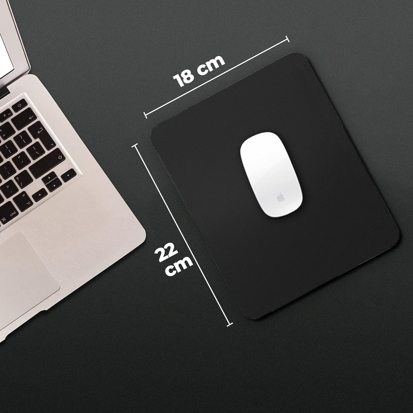 18×23 cm standard mouse pad with non-slip base - G2X