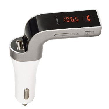 G7 araç çakmaklık bluetooth kiti FM transmitter usb çıkışlı