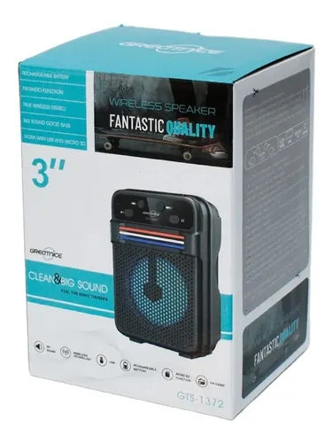 Gts-1372 led ışıklı usb ve hafıza kartı destekli bluetooth hoparlör kolaymagza ,klolay magza, km , km tech, km technology, toptan telefon aksesuarları, toptan, Kolaymagza, KolayMazga, KM technology, KM tech, toptan gsm, toptan ürünler, e-ticaret toptan, eminönü toptan, tahtakale, tahtakale toptan