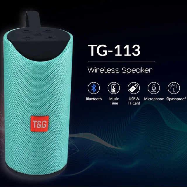 TG113A مكبر صوت محمول لسطح المكتب مزود بميكروفون وبطاقة ذاكرة ودعم USB