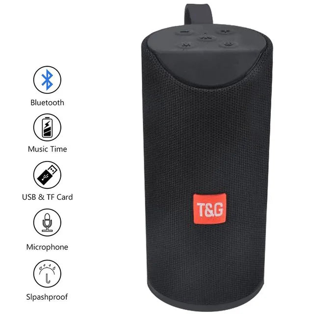 TG113A مكبر صوت محمول لسطح المكتب مزود بميكروفون وبطاقة ذاكرة ودعم USB