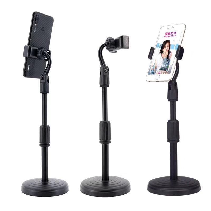 Desktop extendable phone holder | 360° adjustable height and angle stand | telescopic body | compatible with all phones - N1K