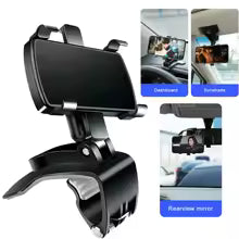 Vacuum 360 degree rotary adjustable car holder mounted on the dashboard behind the steering wheel hl-3900 - R2C