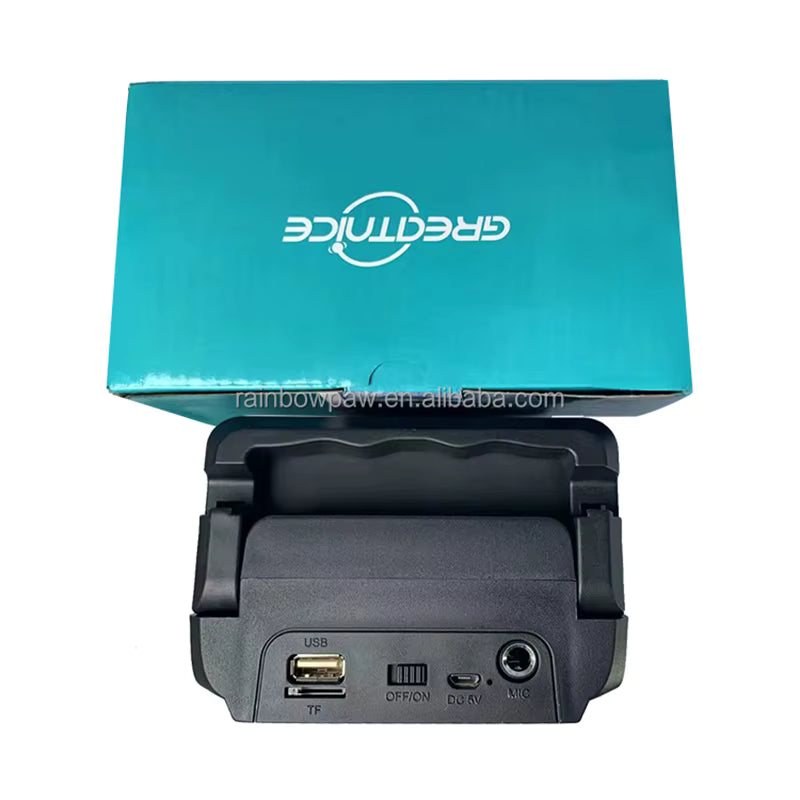 Dual speakers with microphone, light, FM radio, USB SD card, Bluetooth speaker GTS-1571 - H3H