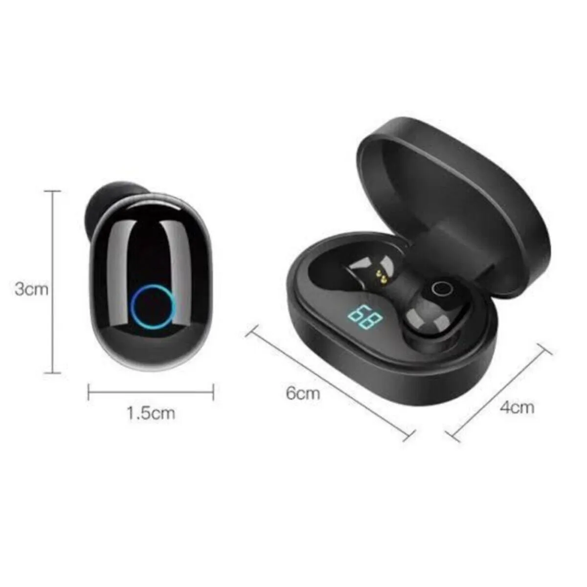 Xaomi airdots pro göstergeli dokunmatik bluetooth klaklık