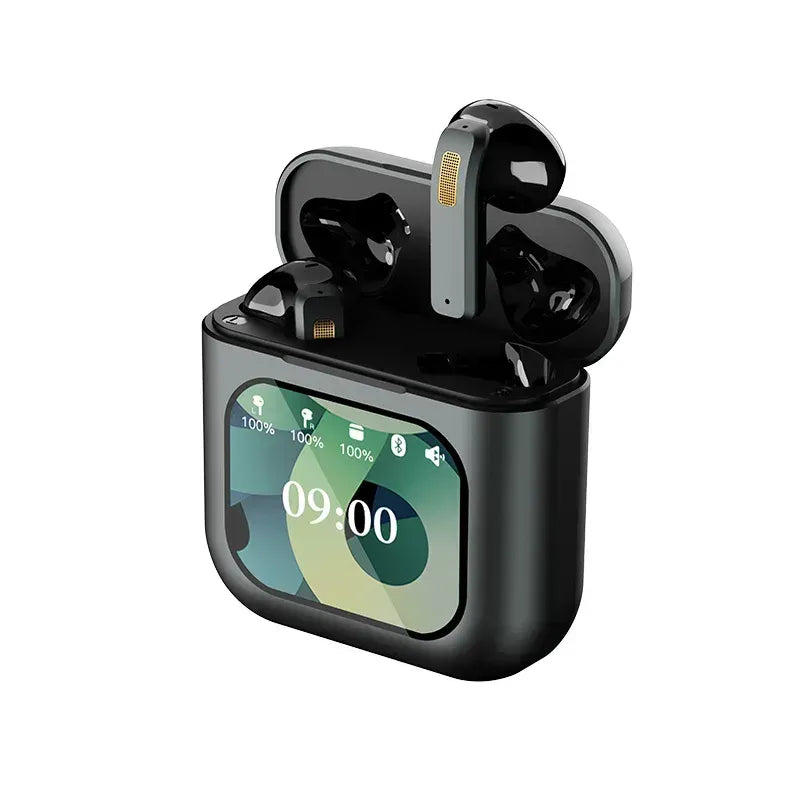 K1 dokunmatik ekranlı ANC ENC kulak içi mikrofonlu 5,3v bluetooth kulaklık - B3K