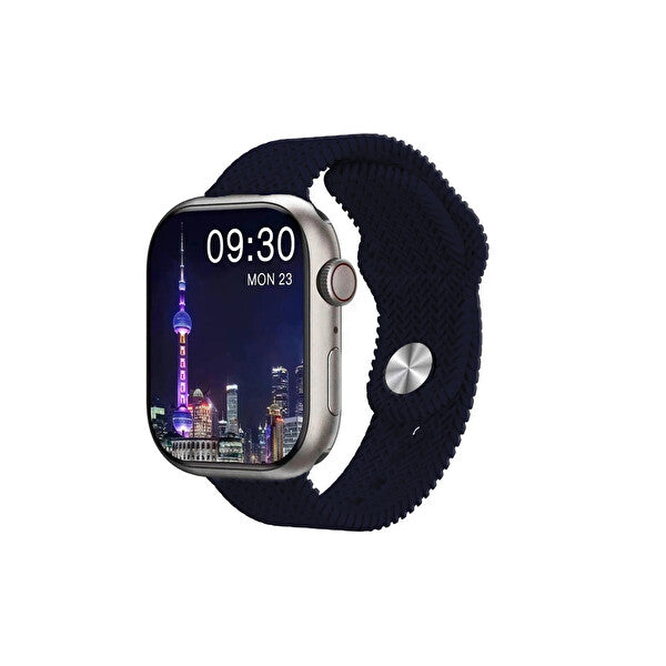 hk 9 pro amoled 2.02 ekran inç 45mm kordon kilitli akıllı saat