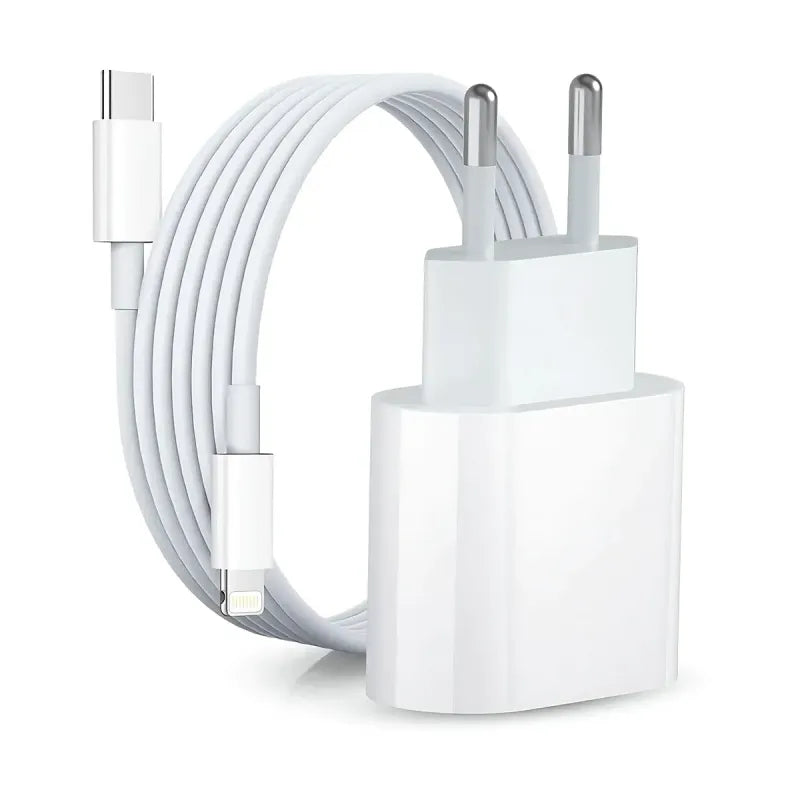 Logosuz 20w typeC lightning şarj seti