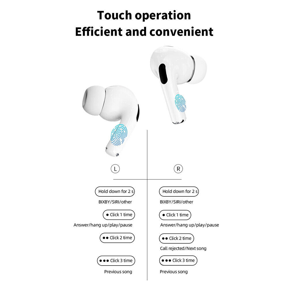 A9 pro ekranlı anc/enc modlu dokunmatik kulak içi bluetooth kulaklık - B2M - KolayMagza