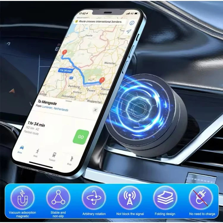 K10a magnetic phone holder with suction cup, adjustable height, can be attached to the dashboard or window in the car - R2J