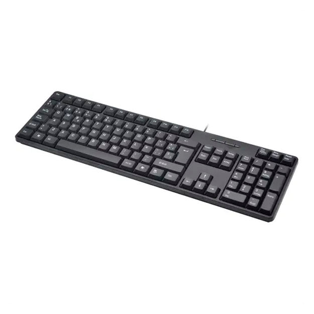 Tj 818 wired usb keyboard | stylish classic design | black color - G3V