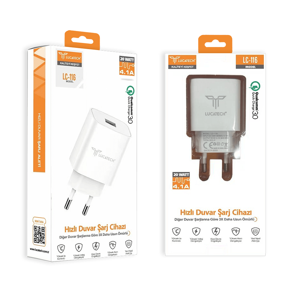 Lc-116 usb çıkışlı şarj başlık 4,1a kolaymagza ,klolay magza, km , km tech, km technology, toptan telefon aksesuarları, toptan, Kolaymagza, KolayMazga, KM technology, KM tech, toptan gsm, toptan ürünler, e-ticaret toptan, eminönü toptan, tahtakale, tahtakale toptan