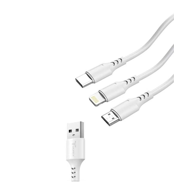 Lk-207 3ü1 arada usb lightning micro typec 1m şarj kablo kolaymagza ,klolay magza, km , km tech, km technology, toptan telefon aksesuarları, toptan, Kolaymagza, KolayMazga, KM technology, KM tech, toptan gsm, toptan ürünler, e-ticaret toptan, eminönü toptan, tahtakale, tahtakale toptan