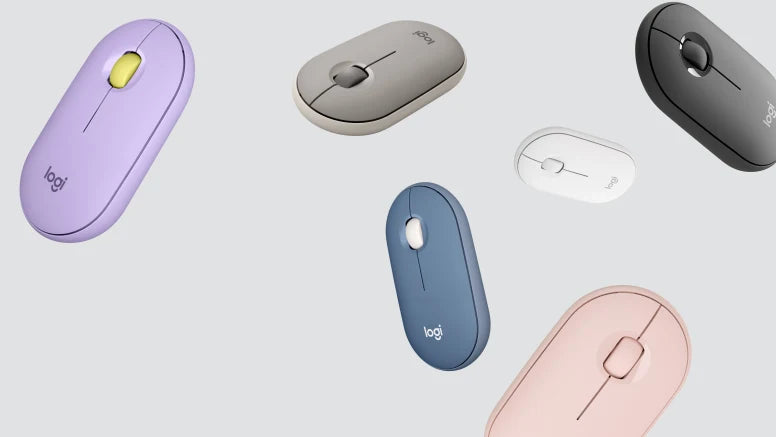 Logitech m350 slim silent modern office wireless mouse with Bluetooth and 18-month battery life - G4X